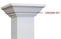 Versatex VTXPTK4CRWN 4" Crown Moulding Trim Kit White
