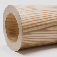 8 X 4 3/8" WACKYWOOD 4' CYLINDER GRAIN RUNS 4' DIRECTION BENDING PLYWOOD