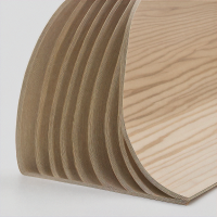 4 X 8 3/8" WACKYWOOD 8' CYLINDER GRAIN RUNS 8' DIRECTION BENDING PLYWOOD