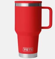 YETI 21071506234 RAMBLER 30OZ. TRAVEL STRAW MUG RESCUE RED