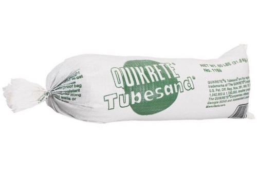 Quikrete Tubesand 115960 Tube Sandbag, 60 lb Filled Weight, Tan