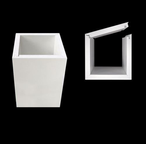 Versatex VTXBC44 - 6" Versawrap Accent White 4" X 4" X 10"