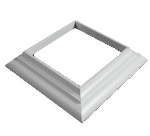 Versatex VTXPTK4BED - 4" Versawrap Bed Trim Kit 1-3/4" White