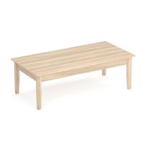Occasional Table - Coffee: Parallel Collection, American Elm Premium Laminate, 49.00'' W x 24.00''D x 16.00''H