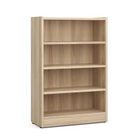 Bookcase - Laminate: 4 Shelves, American Elm Premium Laminate, 32''W x 14''D x 48''H