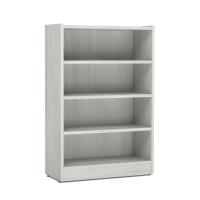 Bookcase - Laminate: 4 Shelves, Arcadia White Premium Laminate, 32''W x 14''D x 48''H