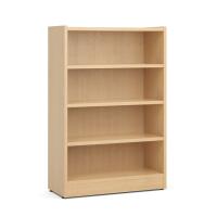 Bookcase - Laminate: 4 Shelves, Maple Premium Laminate, 32''W x 14''D x 48''H