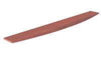 Desk - Reception - Top: Reception Desk Transaction Top, Cherry Premium Laminate