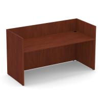 Desk - Reception: Cherry Premium Laminate, Width: 71.00'' x Depth: 30.00'' x Height: 40.50''