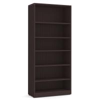 Bookcase - Laminate: 6 Shelves, Espresso Premium Laminate, 32''W x 14''D x 71''H