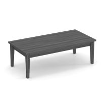 Occasional Table - Coffee: Parallel Collection, Coastal Gray Premium Laminate, 49.00'' W x 24.00''D x 16.00''H