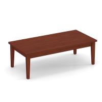 Occasional Table - Coffee: Parallel Collection, Cherry Premium Laminate, 49.00'' W x 24.00''D x 16.00''H
