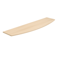 Desk - Reception - Top: Reception Desk Transaction Top, Maple Premium Laminate
