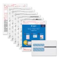 TOPS W2 Laser Forms 6-part Tax Kit - 6 Part - Carbonless Copy - 8" x 5.50" Form Size - Letter - White Sheet(s) - 1 Pack