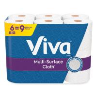 Viva Choose-A-Sheet Paper Towels - 1 Ply - 83 Sheets/Roll - Signature soft, smooth texture - White - Paper - 6 / Each