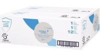 Papernet® Jumbo Roll Tissue 750' x 3.5'', Double Layer, 1 Ply, 12 Rolls/CS
