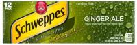 Schweppes Ginger Ale 12 oz. Canned Soda - 12 / Pack