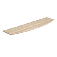 Desk - Reception - Top: Reception Desk Transaction Top, American Elm Premium Laminate