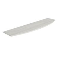 Desk - Reception - Top: Reception Desk Transaction Top, Arcadia White Premium Laminate