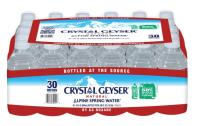 Crystal Geyser 8 fl. oz. Natural Spring Water - 30/Case