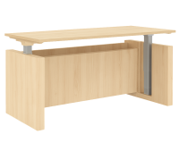 Desk - Standing: StandUp Standing Desk, American Elm Premium Laminate,72"W x 30"D x 26.18"-49.60"H