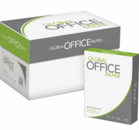 LETTER SIZE Global Office Premium Multipurpose Paper - White - 96 Brightness - Letter - 8 1/2" x 11" - 20 lb Basis
