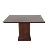 Conference Table - Square: 48" Rowland Collection, Mahogany Laminate, 48.00"W x 48.00"D x 30"H
