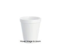 Dart® J Cup® Cup Insulated 8 OZ EPS White 25 Count/Pack 40 Packs/Case 1000 Count/Case