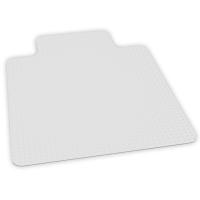 Chair Mats: ES Robbins Everlife Chair Mat for Low Pile Carpet, 36" x 48" with Lip, Clear