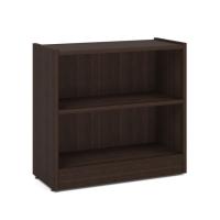 Bookcase - Laminate: 2 Shelves, Java Premium Laminate, 32''W x 14''D x 30''H