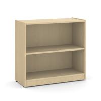 Bookcase - Laminate: 2 Shelves, Maple Premium Laminate, 32''W x 14''D x 30''H