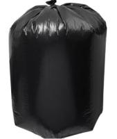 Can Liner 38x58 in black lldpe 1mil coreless 25 count/pack 4 packs/case 100 count/case