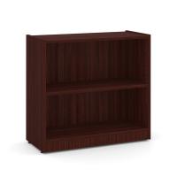 Bookcase - Laminate: 2 Shelves, Mahogany Premium Laminate, 32''W x 14''D x 30''H