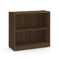 Bookcase - Laminate: 2 Shelves, Modern Walnut Premium Laminate, 32''W x 14''D x 30''H