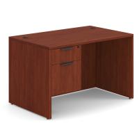 Desk - Single Pedestal: 48" W x 24" D, Cherry Premium Grade Laminate