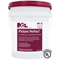 NCL PICTURE PERFECT® Low Maintenance / High Traffic Floor Finish, 5 Gallon Pail