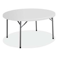 Tables - Folding: Blow Molded Folding Tables, 72" Round, Weight Capacity: 1200 lbs
