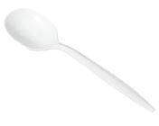 SOUP SPOON MEDIUM WHITE