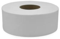 Victoria Bay Toilet Paper & Tissue Roll 3.3IN X1000FT 2PLY Virgin Paper White Embossed Jumbo Jr (JRT) 12 Rolls/Case