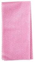 Disposable Foodservice Wipes, 12" x 24", Polyester Pink, 200/Case