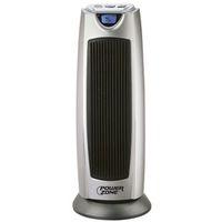 PowerZone KPT-2000BN Ceramic Tower Heater, 12.5 A, 120 V, 750/1500 W, 2-Heat Setting, Grey