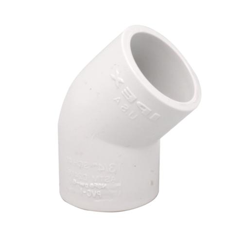 ELL PP 45DEG PVC 1IN SCH40