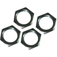 Atron LA995 Lock Nut, Zinc, For: 1/4 IP Treaded Pipes