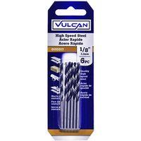 Vulcan 230521OR Jobber Drill Bit, 1/8 in Dia, 2-3/4 in OAL, Straight Shank
