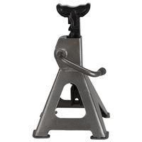 ProSource T210101 Jack Stand, 2 ton, 10-17/32 to 16-25/32 in Lift, Steel, Gray
