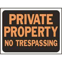 SIGN PRIVATE PROPERTY PLASTIC