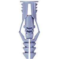 Cobra Anchors 172R Wall Anchor, 1-1/4 in L, Polyethylene, 46 lb