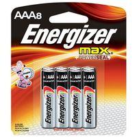 BATTERY MAX AAA8 8/PK