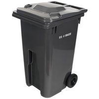 CAN GARBAGE 64GAL/240L GRAY