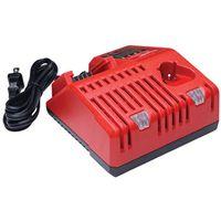 Milwaukee 48-59-1812 Multi-Voltage Charger, 12/18 V Input, 120 V Output, 1 hr Charge